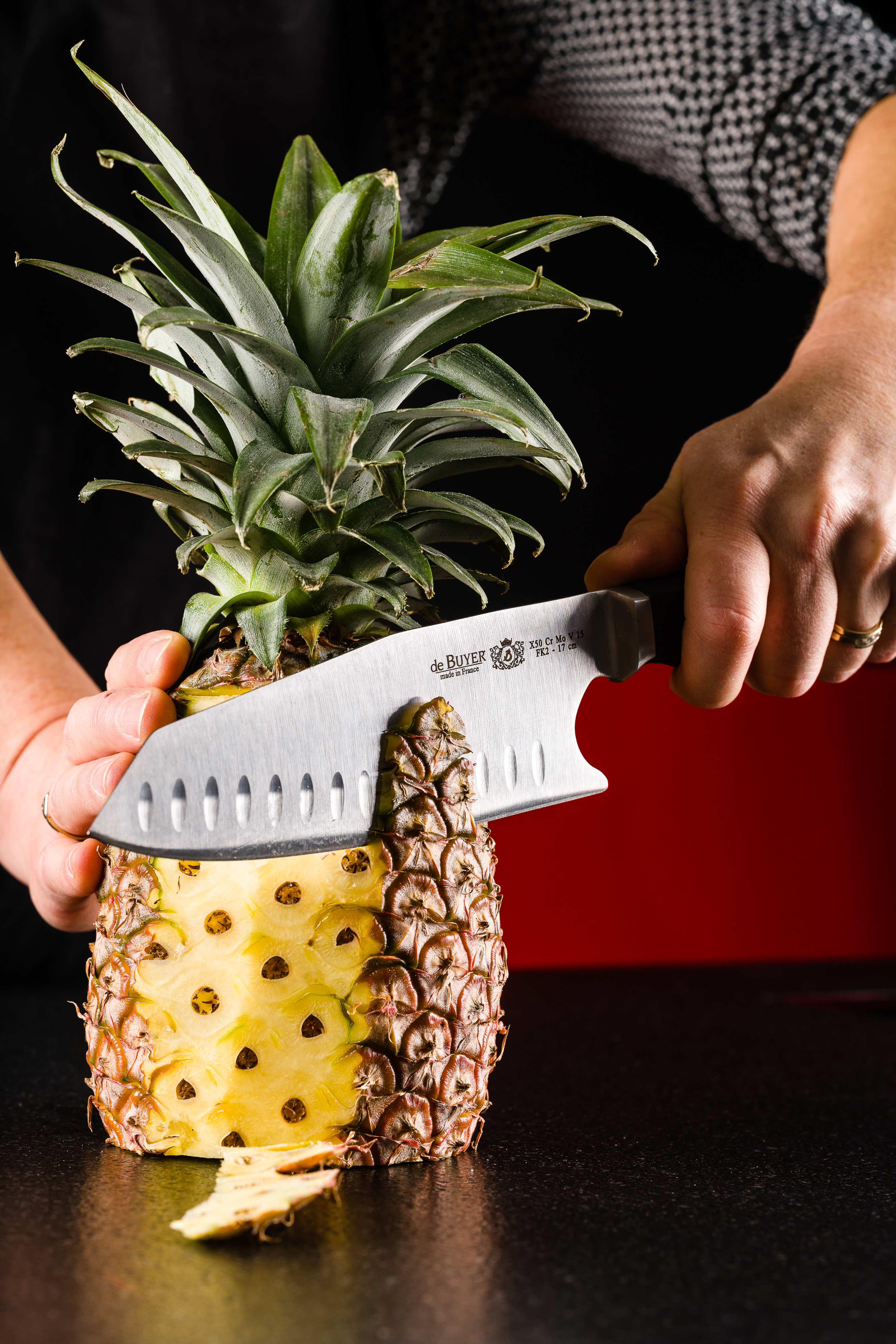 Japonský nůž Fibre Karbon 2 De Buyer 